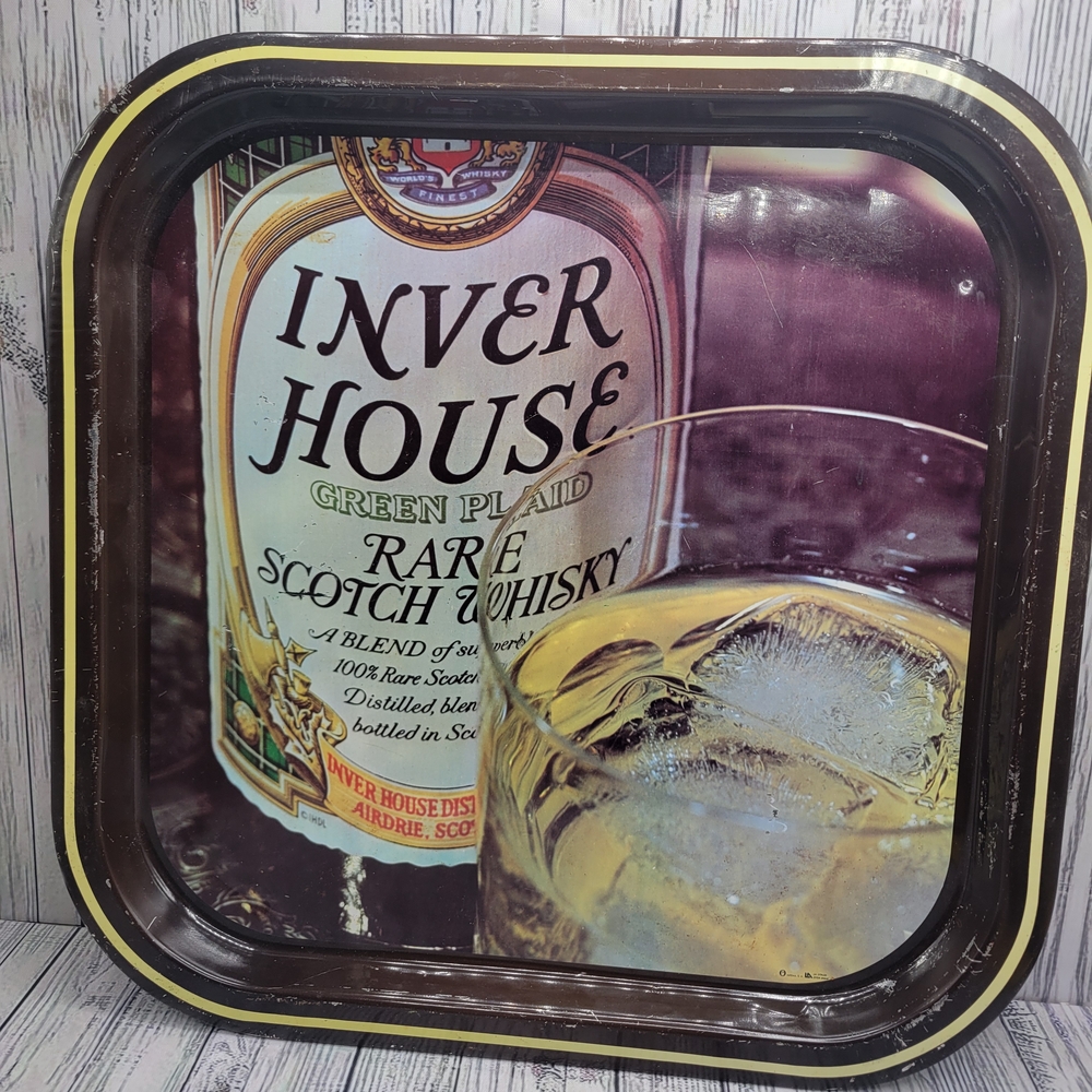 Rare Scotch Whisky Tray